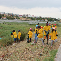 Férias Desportivas participam em Amora + Limpa