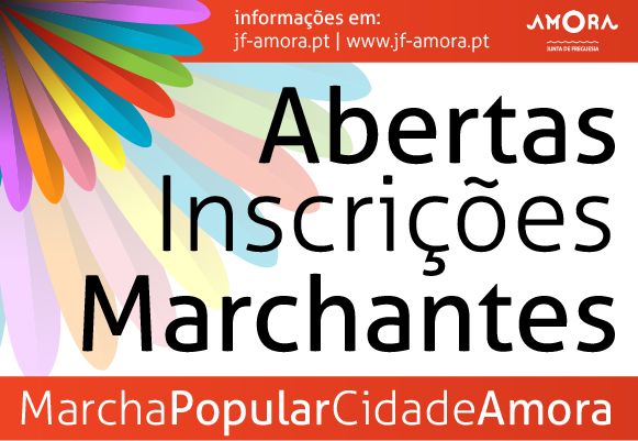 Inscrições na Marcha Popular de Amora