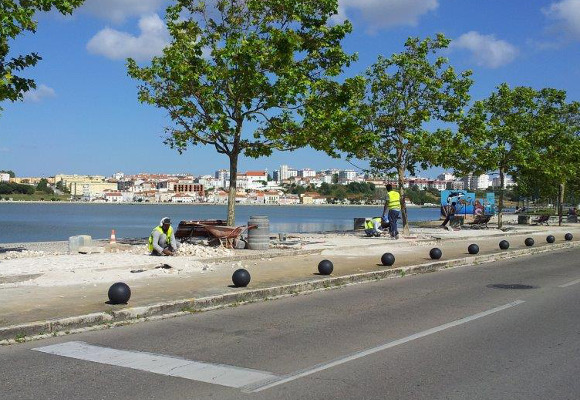 Requalificação do passeio na Marginal