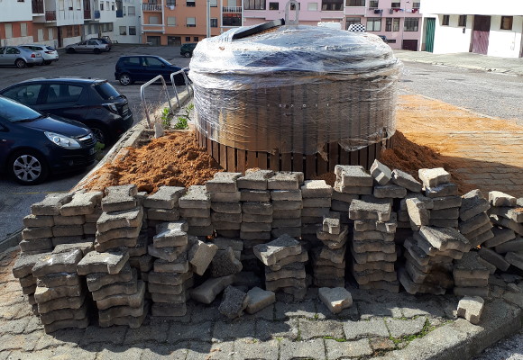 Instalação de moloks na Qta. do Batateiro e na Qta. da Medideira