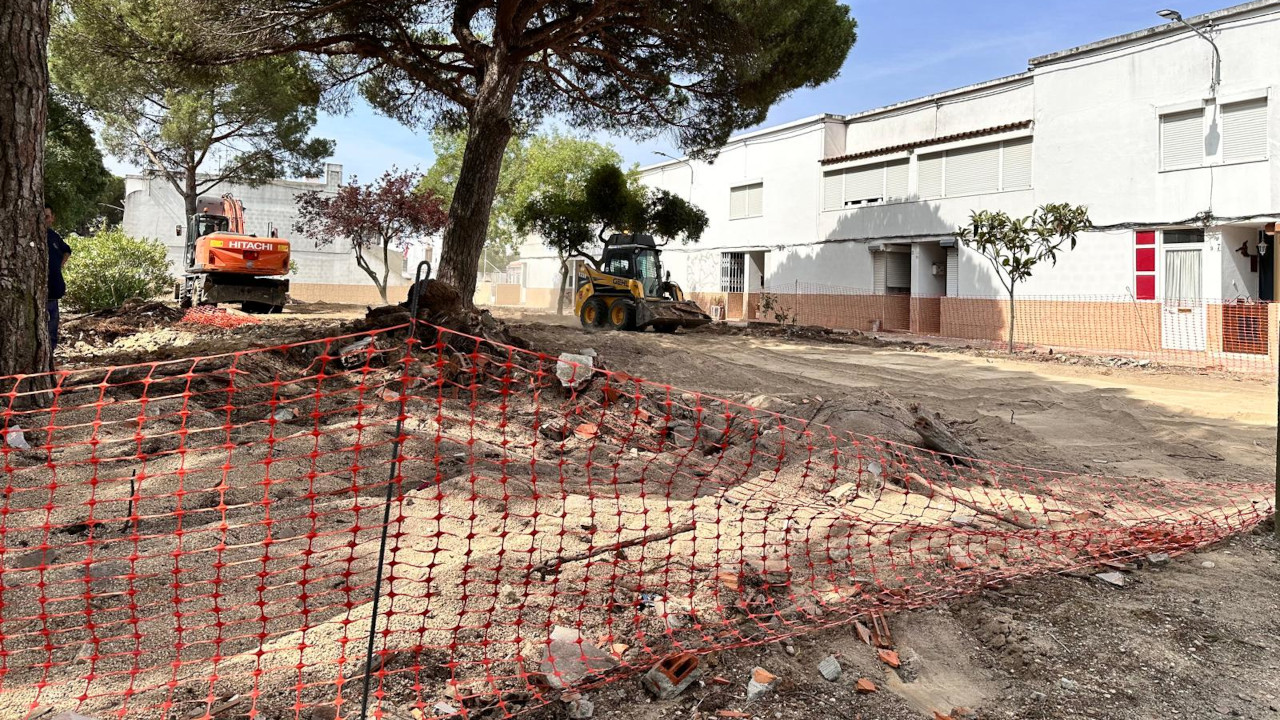 Novo espaço de lazer em construção no Bairro 25 de Abril