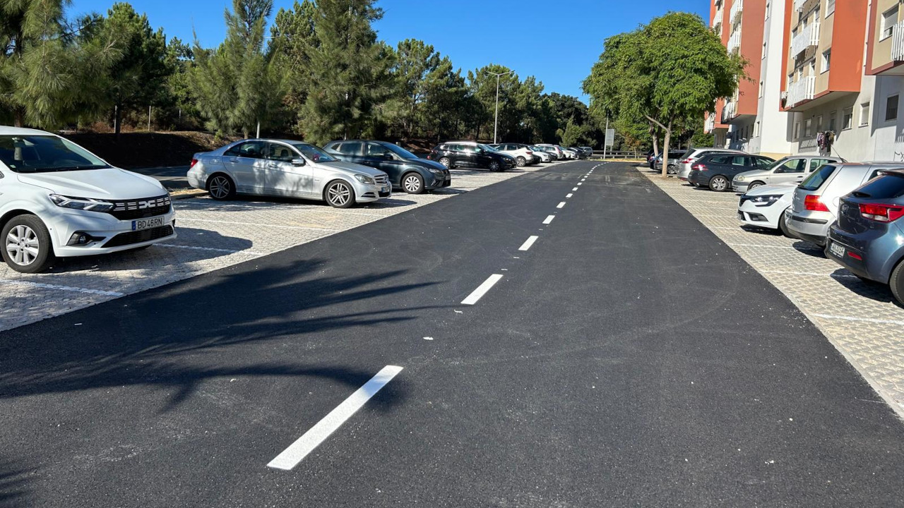 Novos Lugares de Estacionamento na Rua do Roque